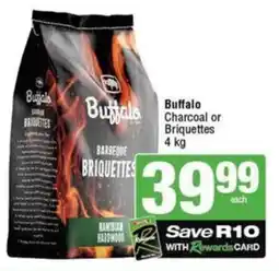 SuperSpar Buffalo Charcoal or Briquettes offer