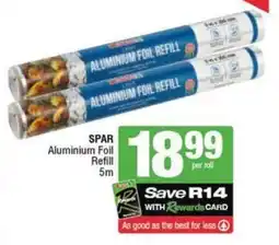 SuperSpar SPAR Aluminium Foil Refill offer