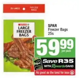 SuperSpar SPAR Freezer Bags offer
