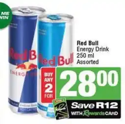 SuperSpar Red Bull Energy Drink Assorted offer