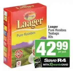 SuperSpar Laager Pure Rooibos Teabags offer