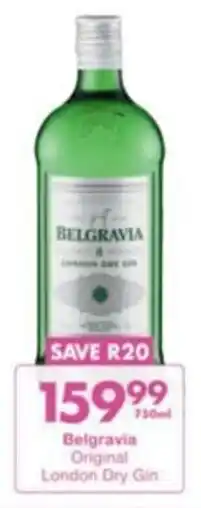 President Hyper Belgravia Original London Dry Gin offer