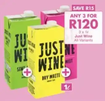 President Hyper Just Wine All Variants offer