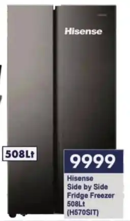 President Hyper Hisense Side by Side Fridge Freezer offer