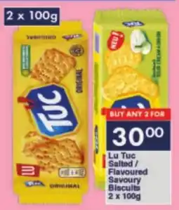 President Hyper Lu Tuc Salted/ Flavoured Savoury Biscuits offer