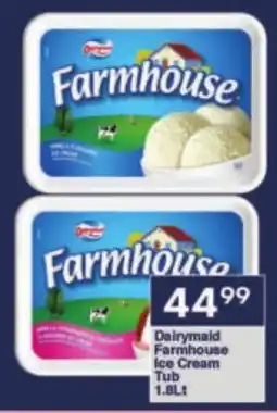 President Hyper Dairymaid Farmhouse Ice Cream Tub offer