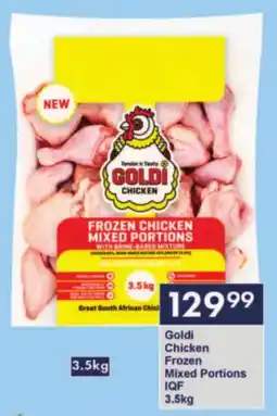 President Hyper Goldi Chicken Frozen Mixed Portions IQF offer
