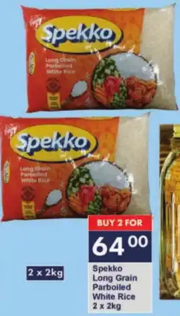 President Hyper Spekko Long Grain Parboiled White Rice offer