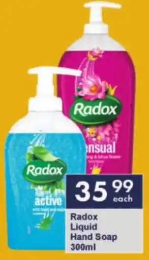 President Hyper Radox Liquid Hand Soap offer