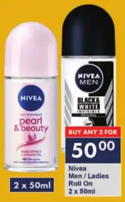 President Hyper Nivea Men/ Ladies Roll On offer