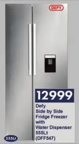 President Hyper Defy Side by Side Fridge Freezer with Water Dispenser offer
