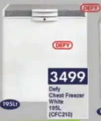 President Hyper Defy Chest Freezer White offer