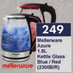 President Hyper Mellerware Azure Kettle Glass offer