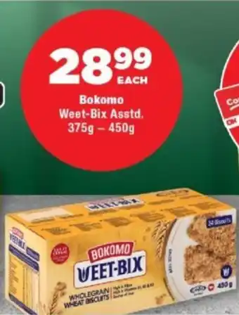 OK Foods Bokomo Weet-Bix Asstd. offer