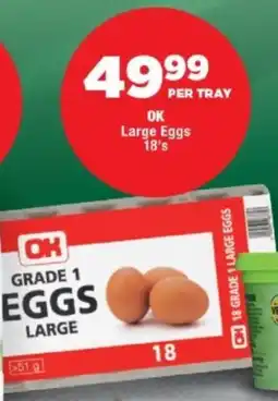 OK Foods OK Large Eggs offer