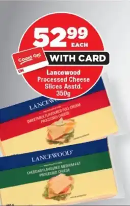 OK Foods Lancewood Processed Cheese Slices Asstd. offer