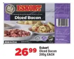 OK Foods Eskort Diced Bacon offer
