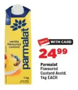 OK Foods Parmalat Flavoured Custard Asstd. offer