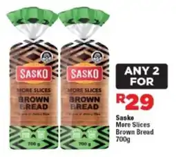 OK Foods Saske More Slices Brown Bread offer