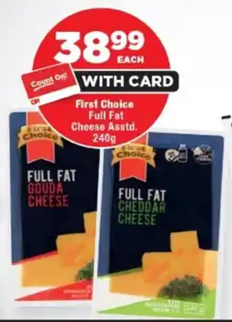 OK Foods First Choice Full Fat Cheese Asstd. offer