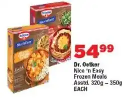 OK Foods Dr. Oetker Nice 'n Easy Frozen Meals Asstd. offer