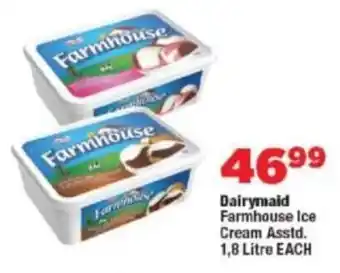OK Foods Dairymaid Farmhouse Ice Cream Asstd. offer