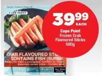 OK Foods Cape Point Frozen Crab Flavoured Sticks offer