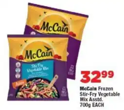 OK Foods McCain Frozen Stir-Fry Vegetable Mix Asstd. offer