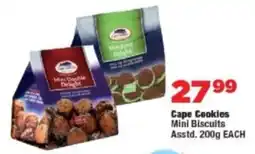 OK Foods Cape Cookies Mini Biscuits Asstd. offer