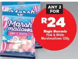 OK Foods Magic Moments Pink & White Marshmallows offer