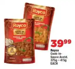 OK Foods Royco Cook-In-Sauce Asstd. offer