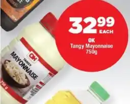 OK Foods OK Tangy Mayonnaise offer