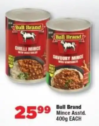 OK Foods Bull Brand Mince Asstd. offer