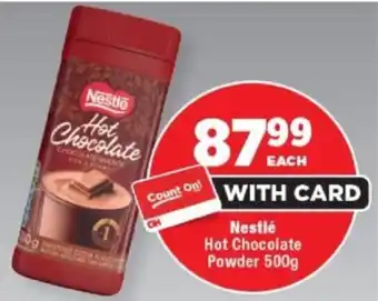 OK Foods Nestlé Hot Chocolate Powder offer