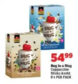 OK Foods Hug in a Mug Cappuccino Sticks Asstd. offer