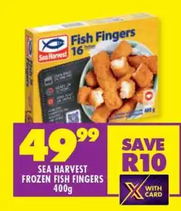 Shoprite SEA HARVEST FROZEN FISH FINGERS 400g offer