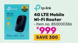 Game 4G LTE Mobile Wi-Fi Router offer