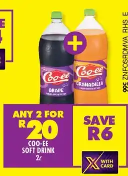 Shoprite Coo-ee Soft Drink 2L offer