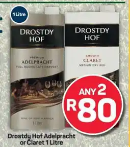 Pick n Pay Drostdy Hof Adelpracht or Claret 1 Litre offer