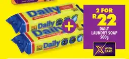 Shoprite DAILY LAUNDRY SOAP 500g offer