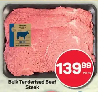 Pick n Pay Hypermarket Bulk Tenderised Beef Steak offer