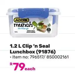 Game 1.2 L Clip ‘n Seal Lunchbox (91876) offer