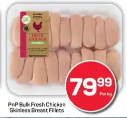 Pick n Pay Hypermarket PnP Bulk Fresh Chicken Skinless Breast Fillets offer