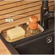 Leroy Merlin Delinia Loft Sponge & Soap Tray Stainless Steel offer