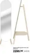 Leroy Merlin Inspire Nordik Pysche Mirror Oak-36 x 140cm offer