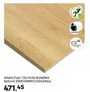 Leroy Merlin Artens Floor Tile Forte Wakefield Natural 200 x 750MM (1.05 Sqm/Box) offer