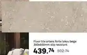 Leroy Merlin Artens Floor Tile Forte Lakos Beige Slip Resistant 300 x 600mm offer