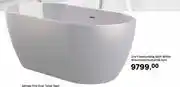 Leroy Merlin Zoe Freestanding Bath White W144cm x D75cm x H58.5cm offer