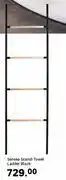 Leroy Merlin Sense Scandi Towel Ladder Black offer