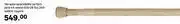 Leroy Merlin TInspire Ten Pole Extandable Curtain Pole Kit Wood D25-28 Fuji 240-400cm offer